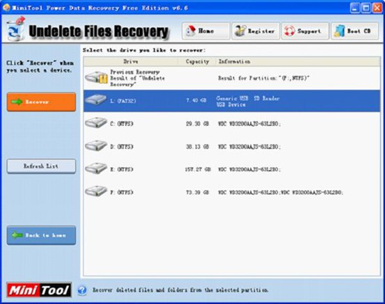 Recover Deleted Photos from SD Card1